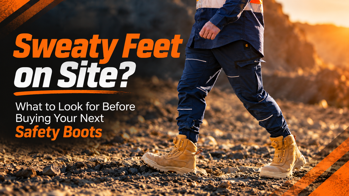 Sweaty Feet on Site? What to Look for Before Buying Your Next Safety Boots