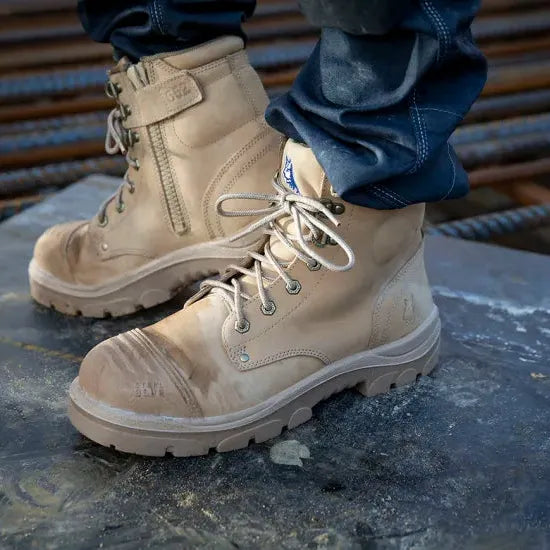 Steel Blue Argyle Zip Scuff Cap 312652