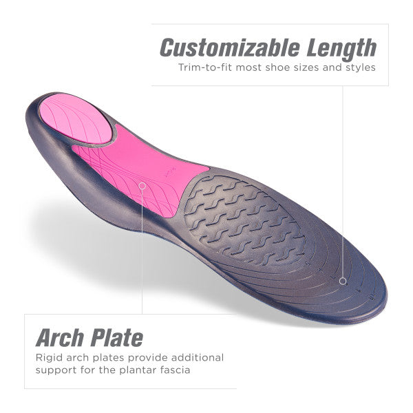 Implus 40308 Sof Comfort Womens Plantar Fascia Orthotic Footbed