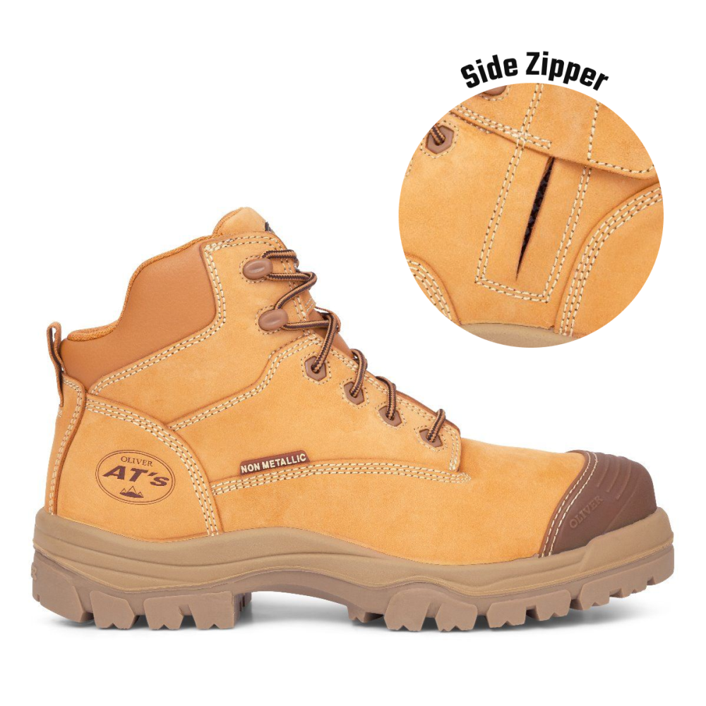 Oliver 45630Z Zipside Composite Safety Boot