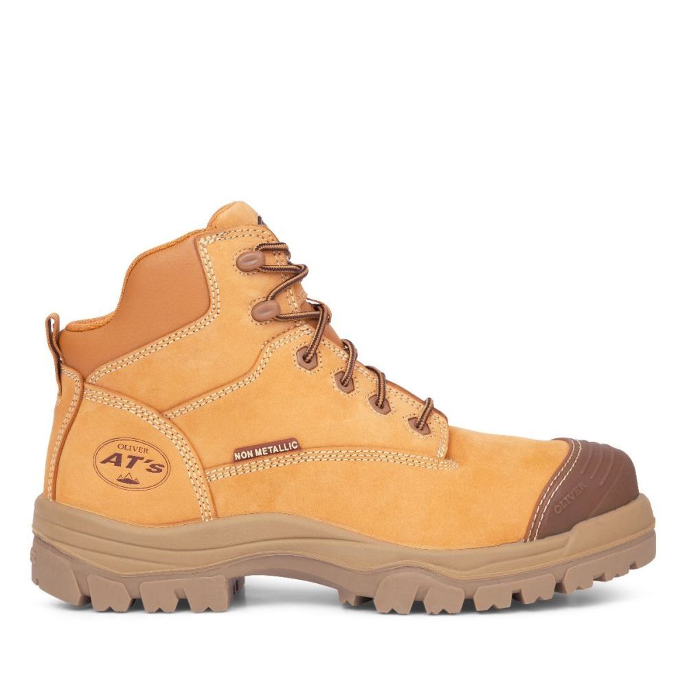 Oliver 45630Z L/U Zip Comp Toe Safety Boot