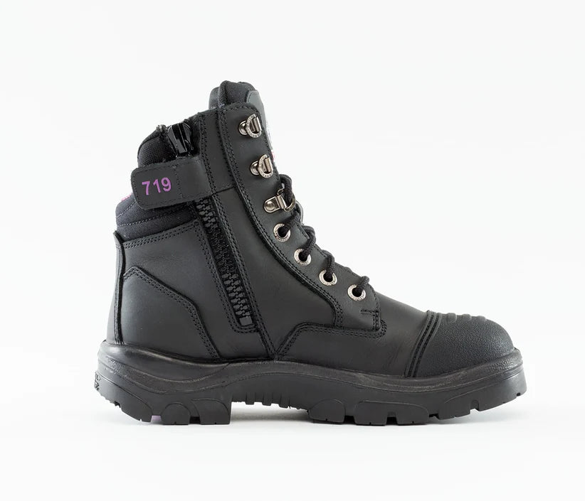 Steel Blue 512719 Southern Cross Ladies Zip Safety Boots
