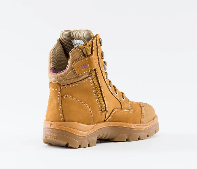 Steel Blue 512719 Southern Cross Ladies Zip Safety Boots