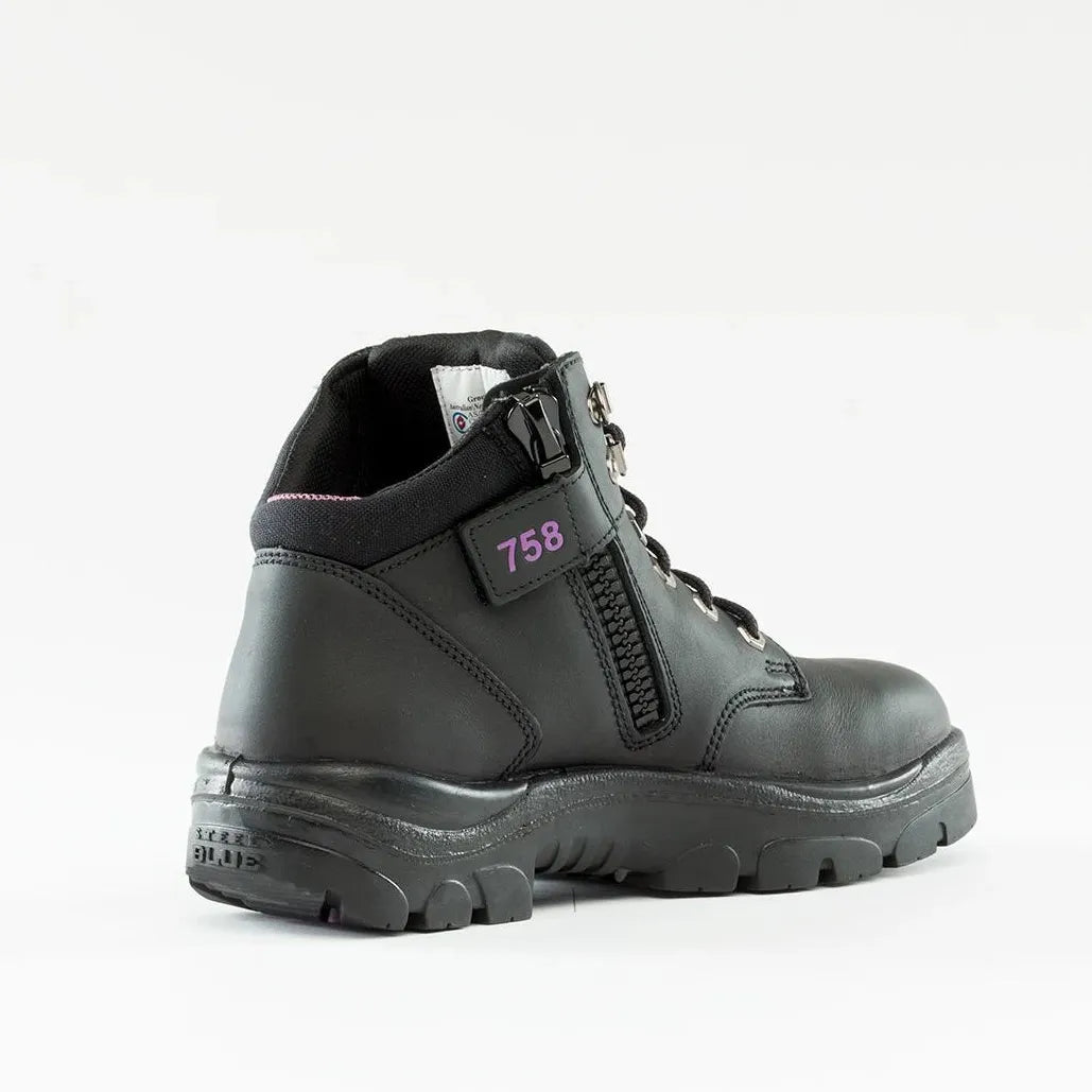 Steel Blue 512758 Parkes L/U Zip Ladies Safety Boot