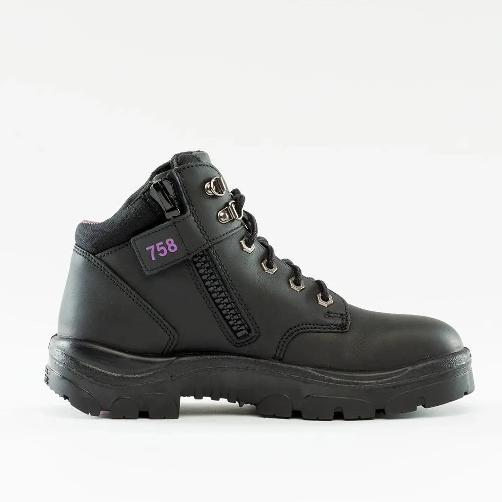 Steel Blue 512758 Parkes L/U Zip Ladies Safety Boot