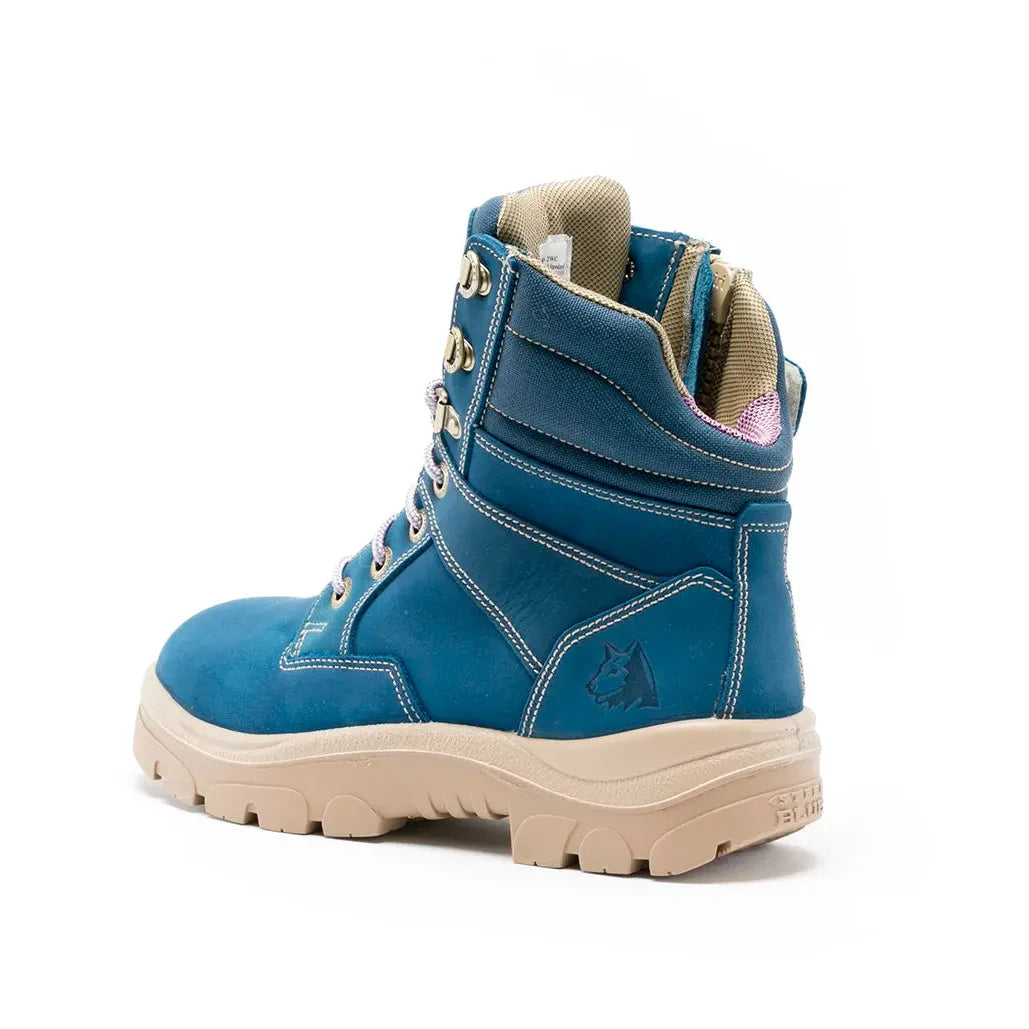 Steel Blue 512761 Southern Cross Ladies L/U Zip Safety Boot