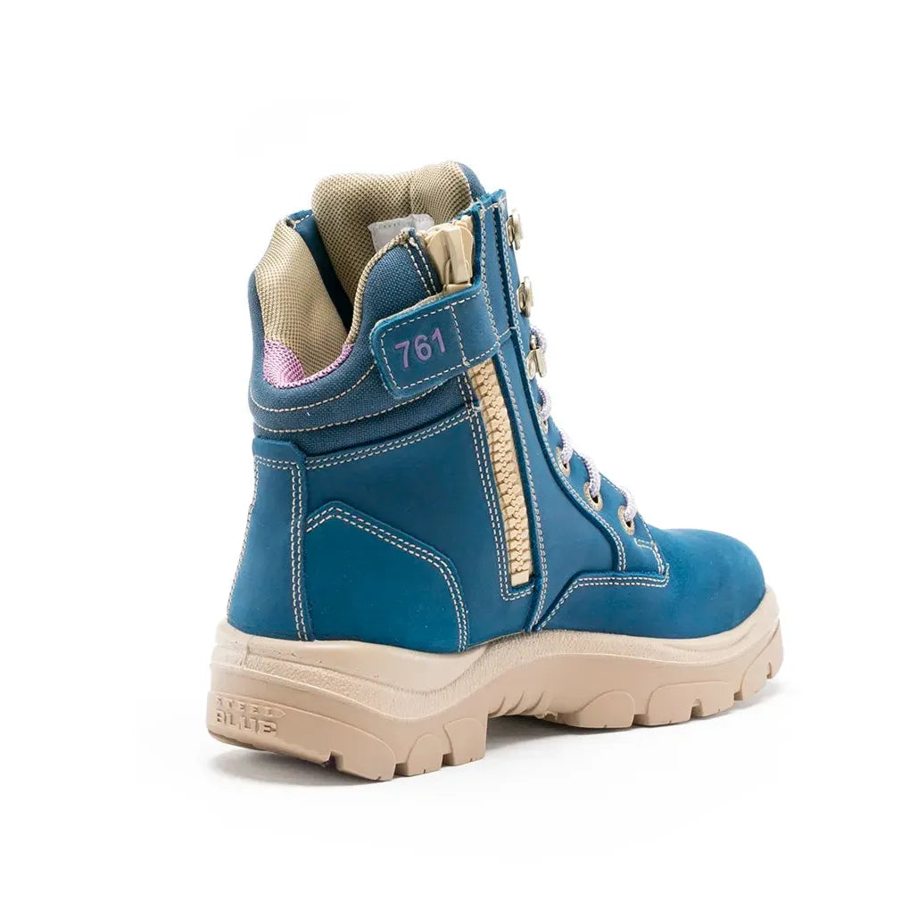 Steel Blue 512761 Southern Cross Ladies L/U Zip Safety Boot