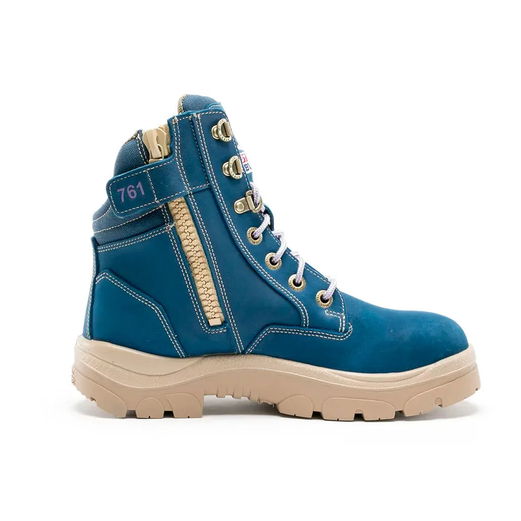 Steel Blue 512761 Southern Cross Ladies L/U Zip Safety Boot