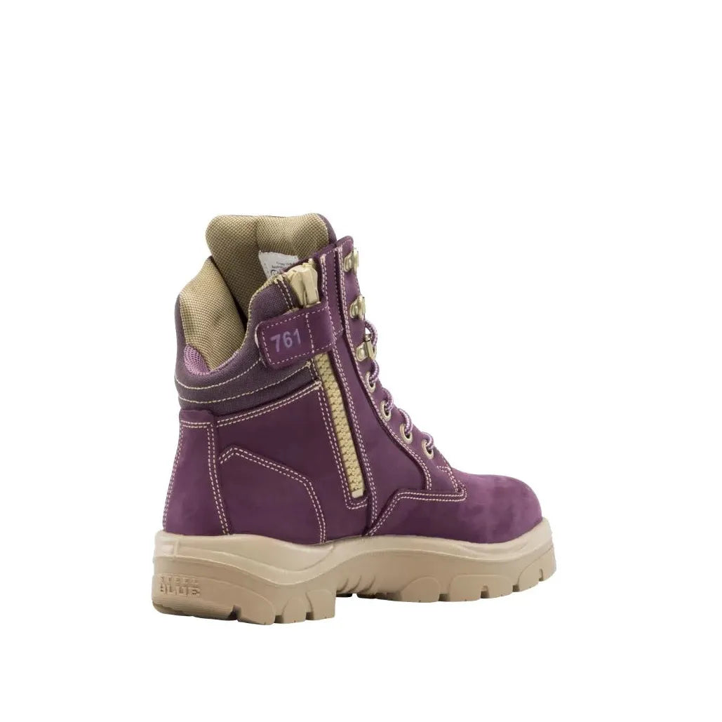 Steel Blue 512761 Southern Cross Ladies L/U Zip Safety Boot