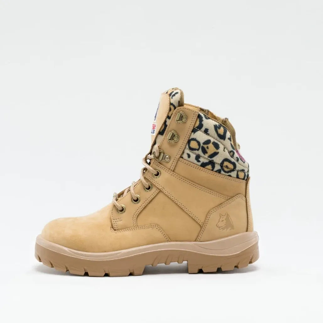 Steel Blue 522761 Southern Cross Ladies L/U Nitrile Zip Safety Boot