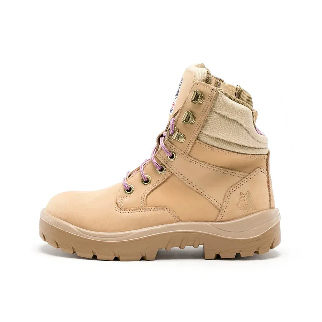 Steel Blue 522761 Southern Cross Ladies L/U Nitrile Zip Safety Boot