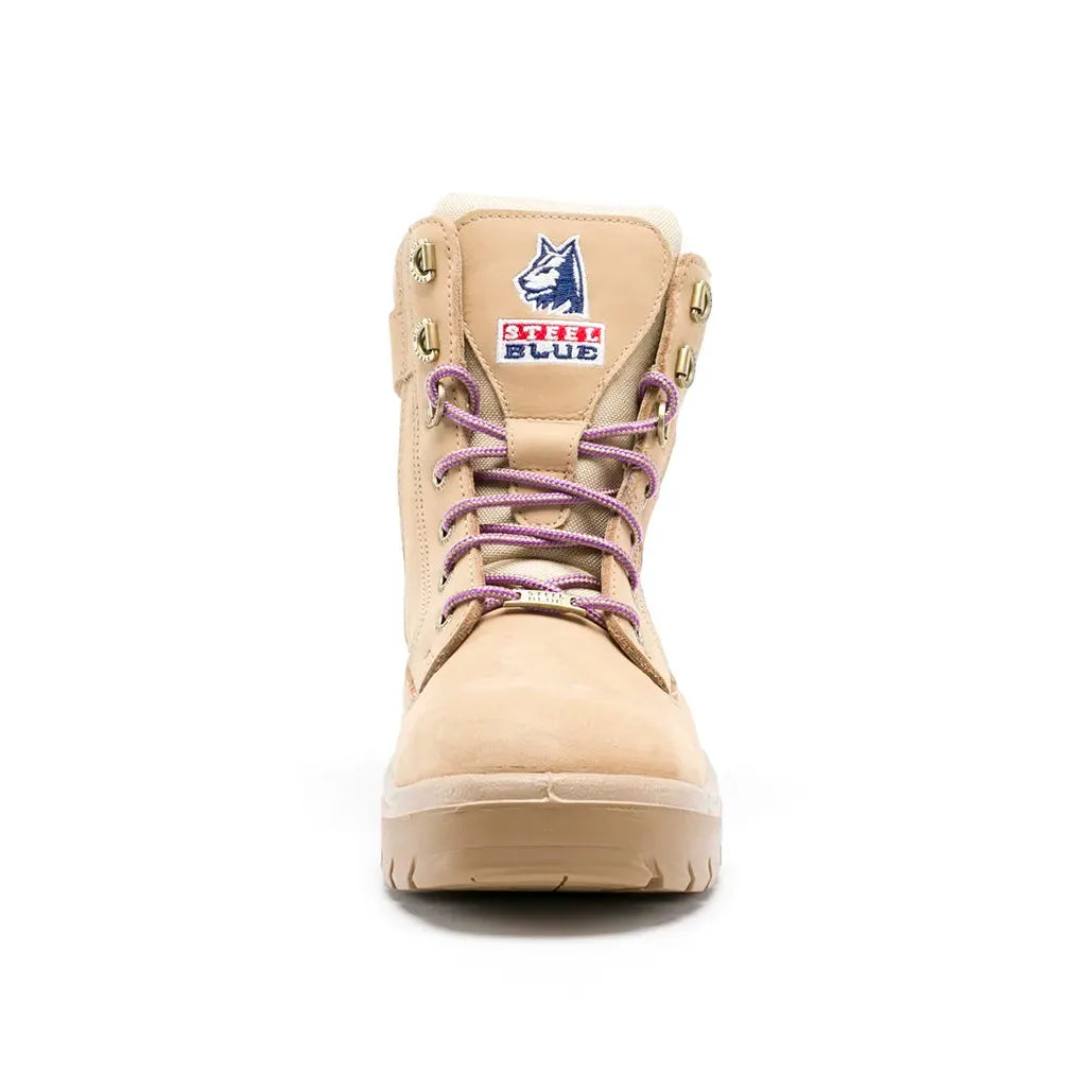 Steel Blue 522761 Southern Cross Ladies L/U Nitrile Zip Safety Boot