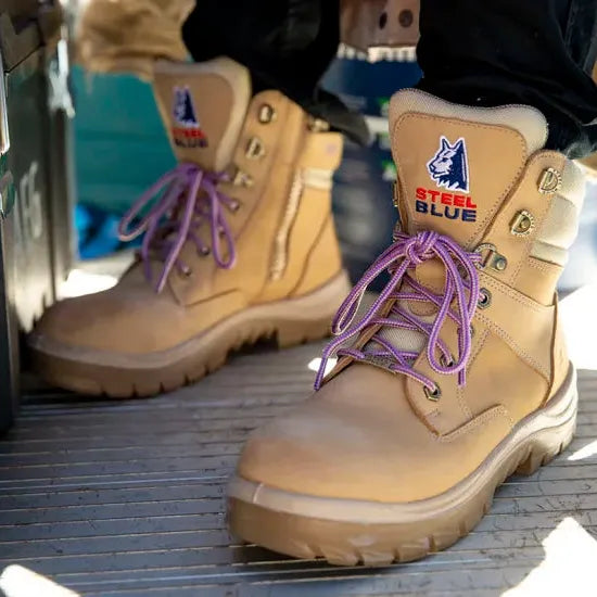 Steel Blue 522761 Southern Cross Ladies L/U Nitrile Zip Safety Boot