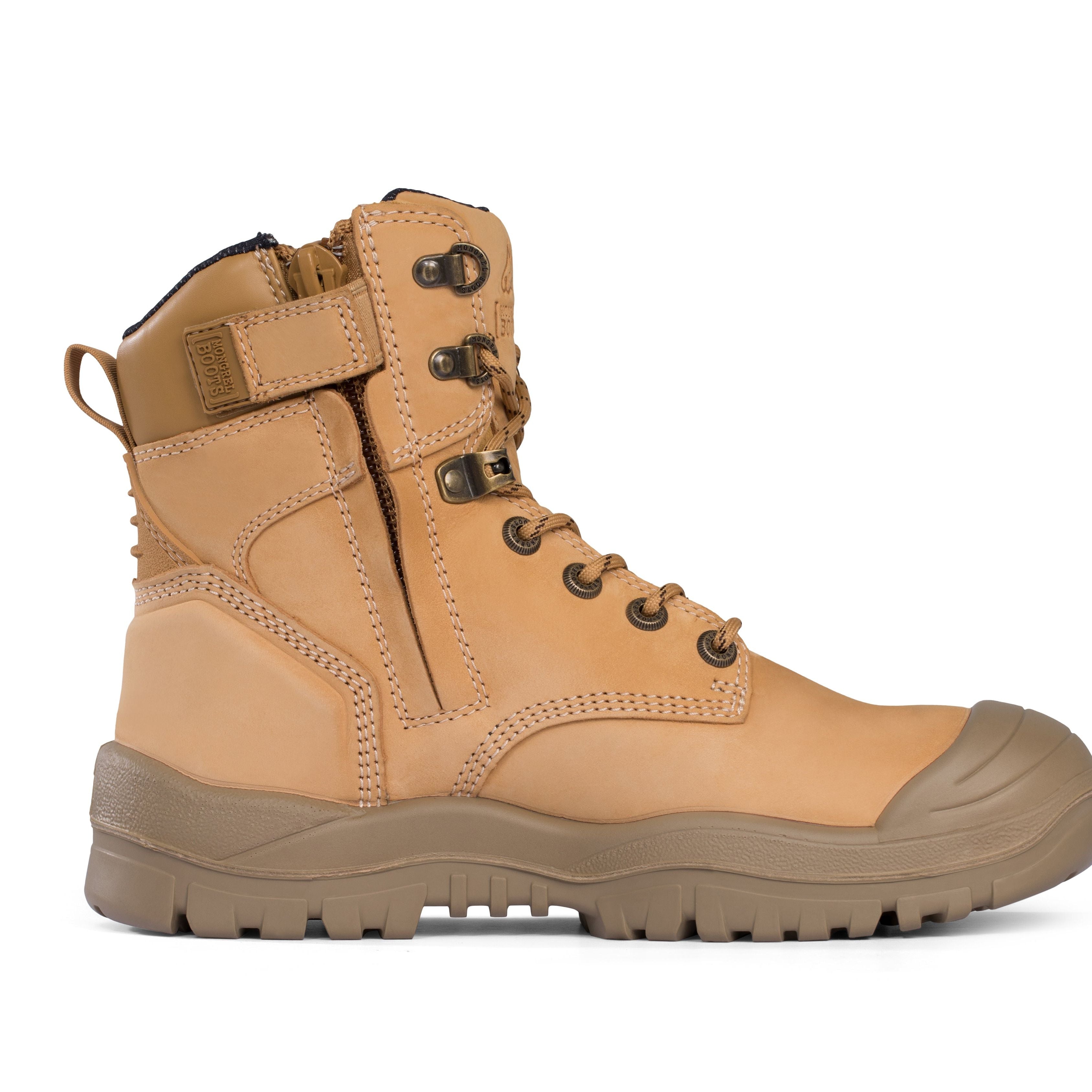 Mongrel 561050 L/U Zip Nitrile Scuff Cap Safety Boot