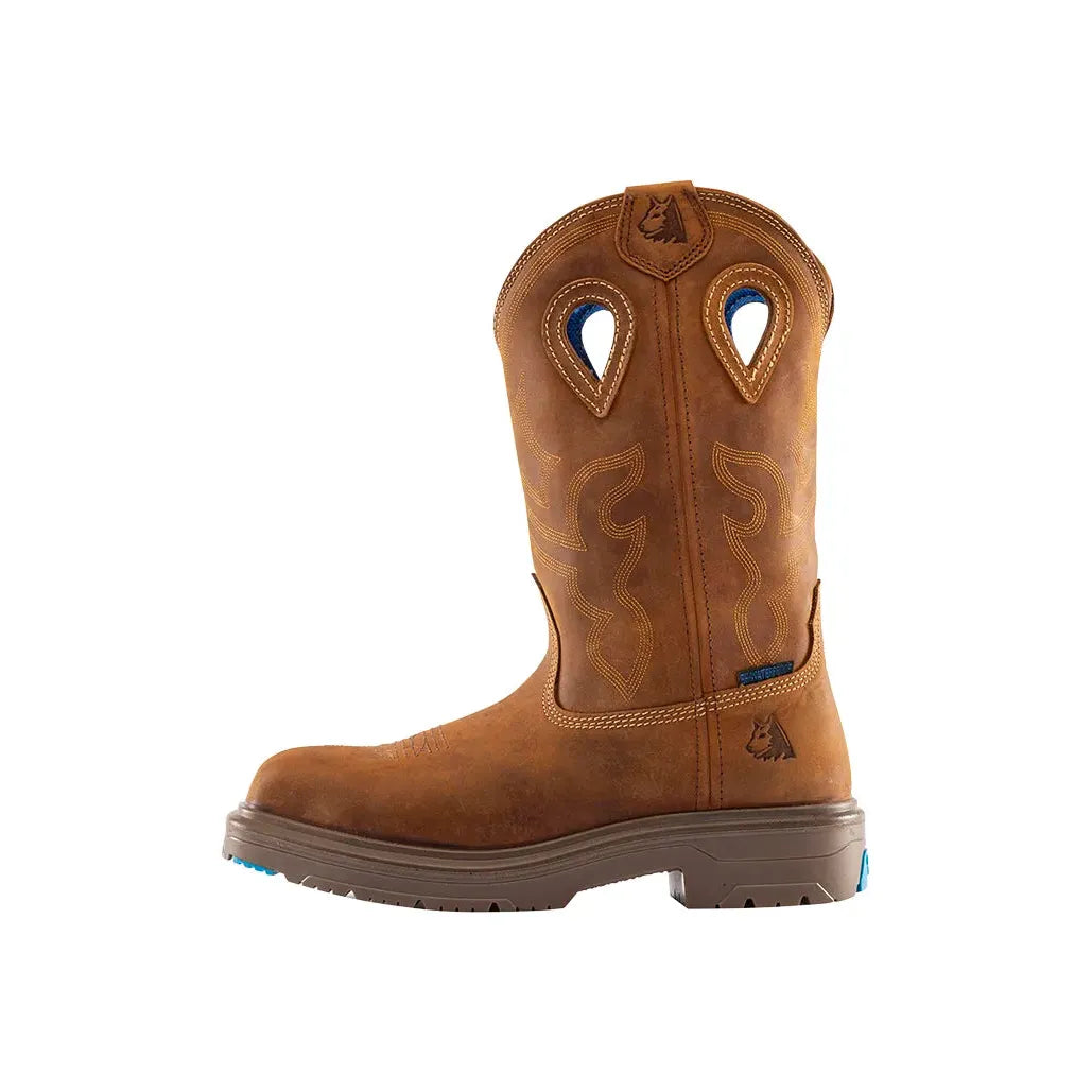 Steel Blue 813945 Blue Heeler Western Style Safety Boot