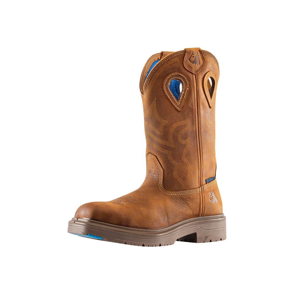Steel Blue 813945 Blue Heeler Western Style Safety Boot