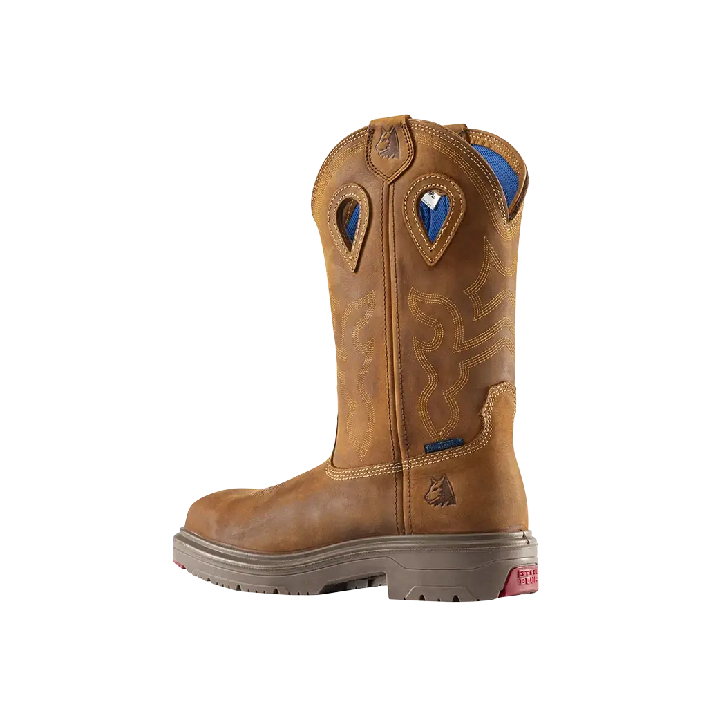 Steel Blue 810945 Blue Heeler Western Style Non Safety Boot