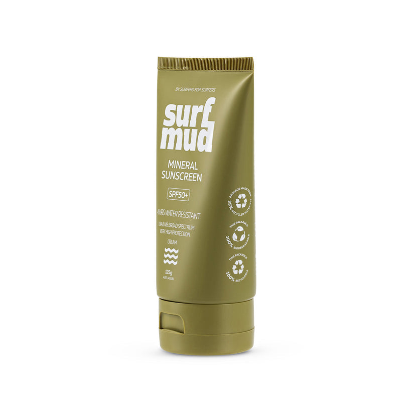 Surfmud Mineral Sunscreen 125g – Broad Spectrum Outdoor Sun Protection