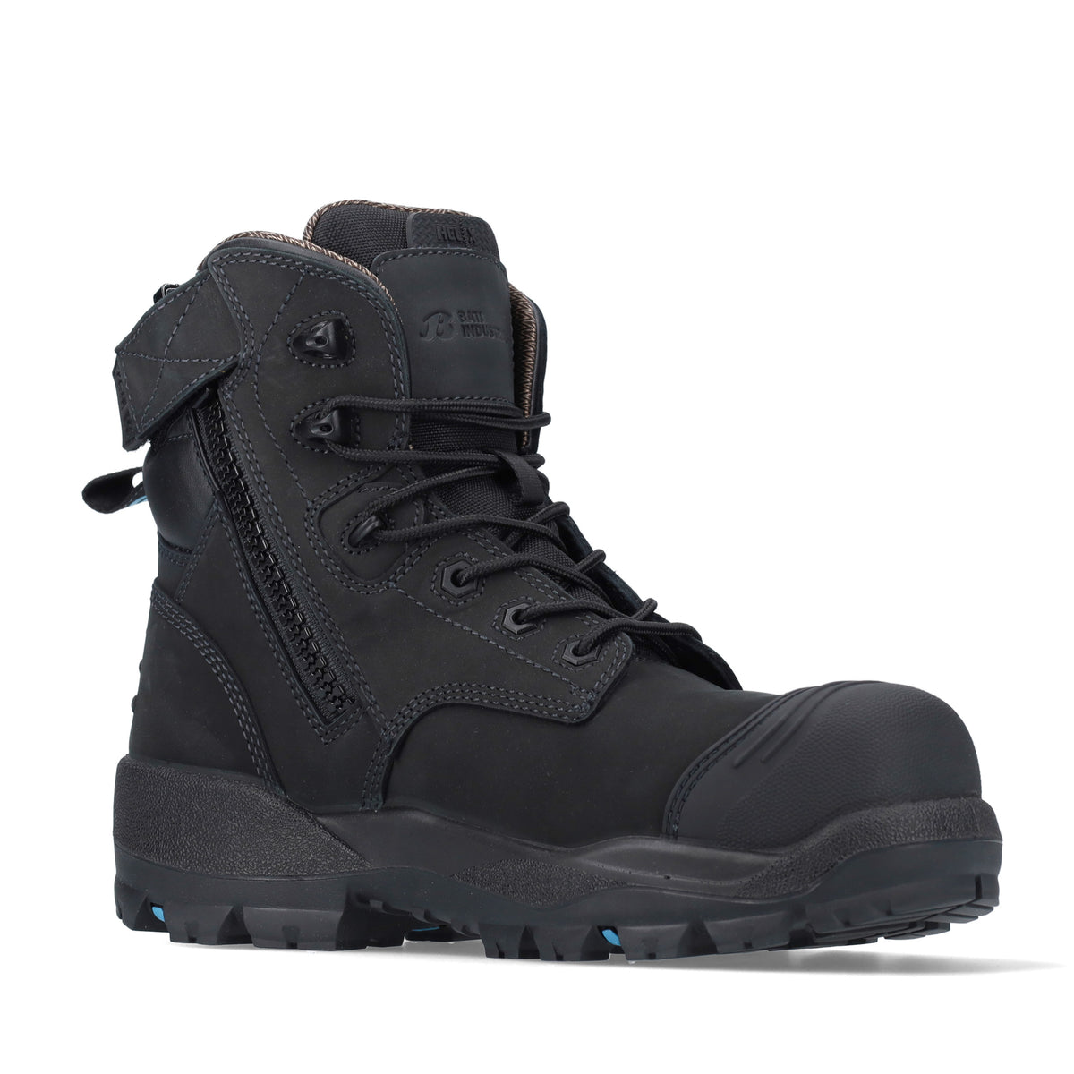 Bata Overland 150mm Zip Safety Boot Black