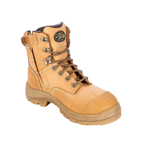 Oliver 55332Z Lace Up Zip Safety Boot