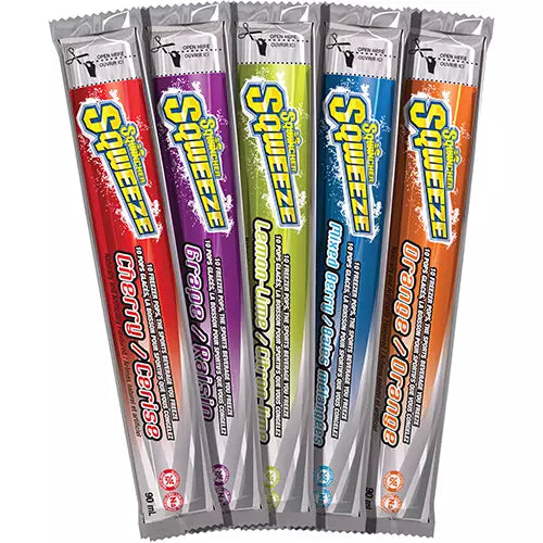 Sqwincher Sqweeze Pops Mixed Flavour 10PK