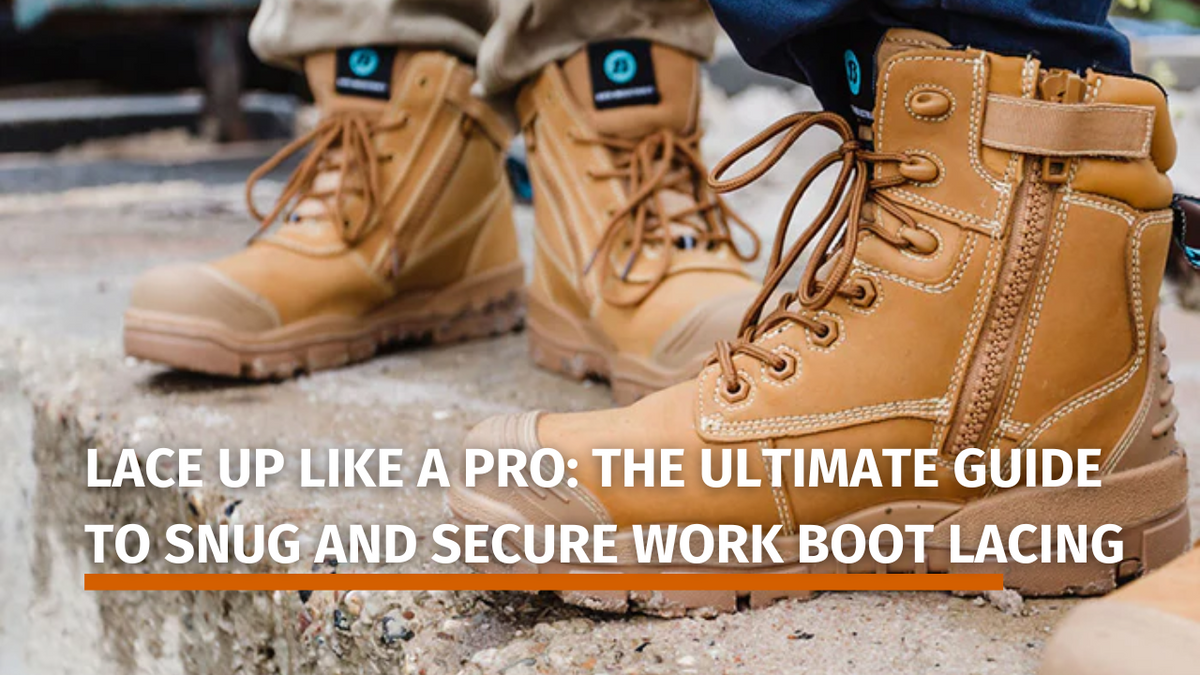 Best way to lace work boots sales