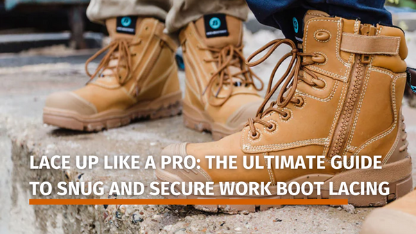 Lace Up Like a Pro: The Ultimate Guide to Snug and Secure Work Boot Lacing