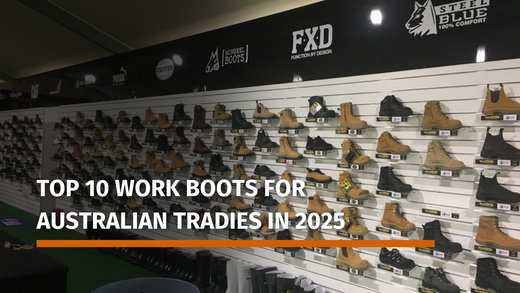 Top 10 Work Boots for Australian Tradies in 2025