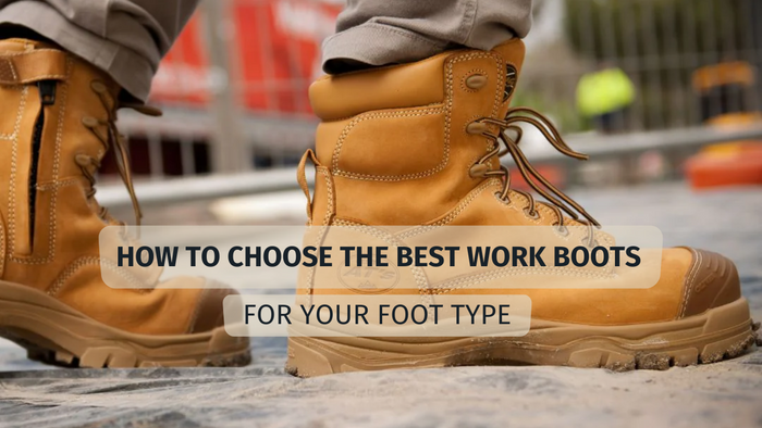 Position Work Boot How to Choose the Best Work Boots for Your Foot Type