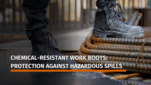 Chemical-Resistant Work Boots: Protection Against Hazardous Spills