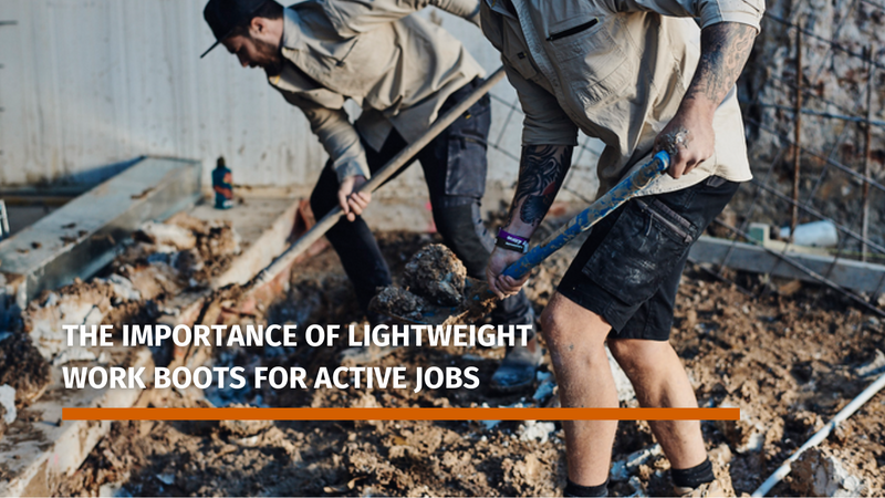 The Importance of Lightweight Work Boots for Active Jobs