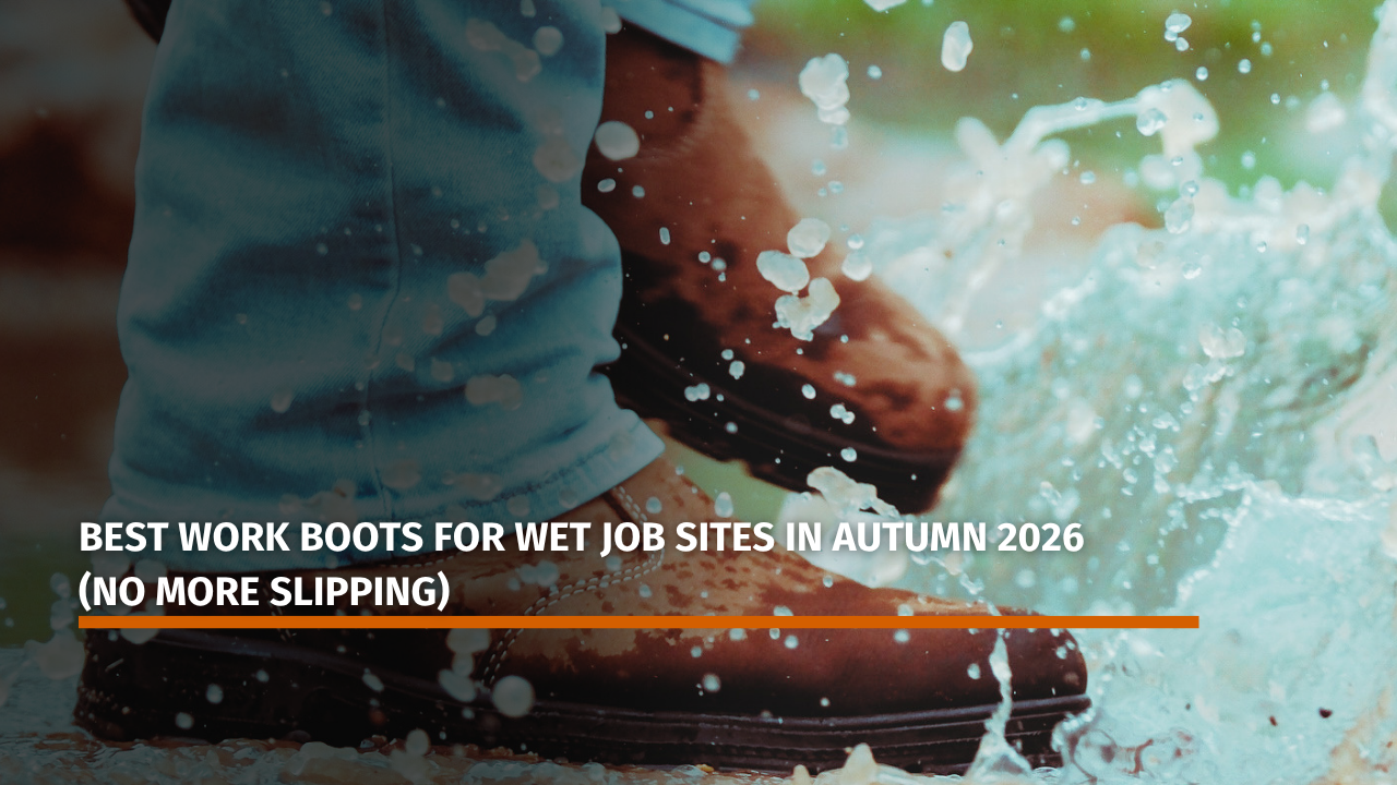 Best Work Boots for Wet Job Sites in Autumn 2026 (No More Slipping)