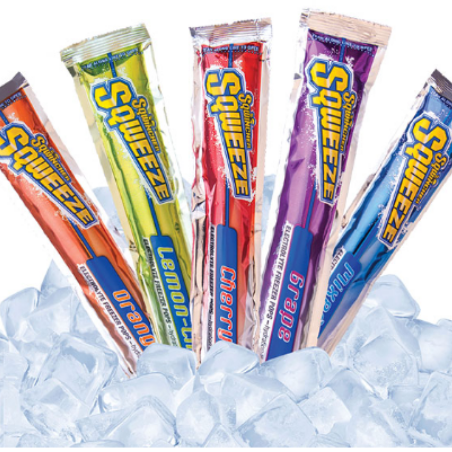 Sqwincher Sqweeze Pops Mixed Flavour 10PK