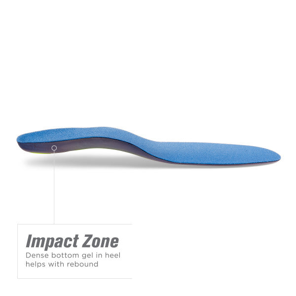 Implus 40307 Sof Comfort Mens Plantar Fascia Orthotic Footbed