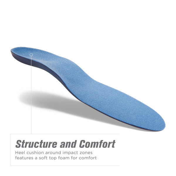 Implus 40307 Sof Comfort Mens Plantar Fascia Orthotic Footbed