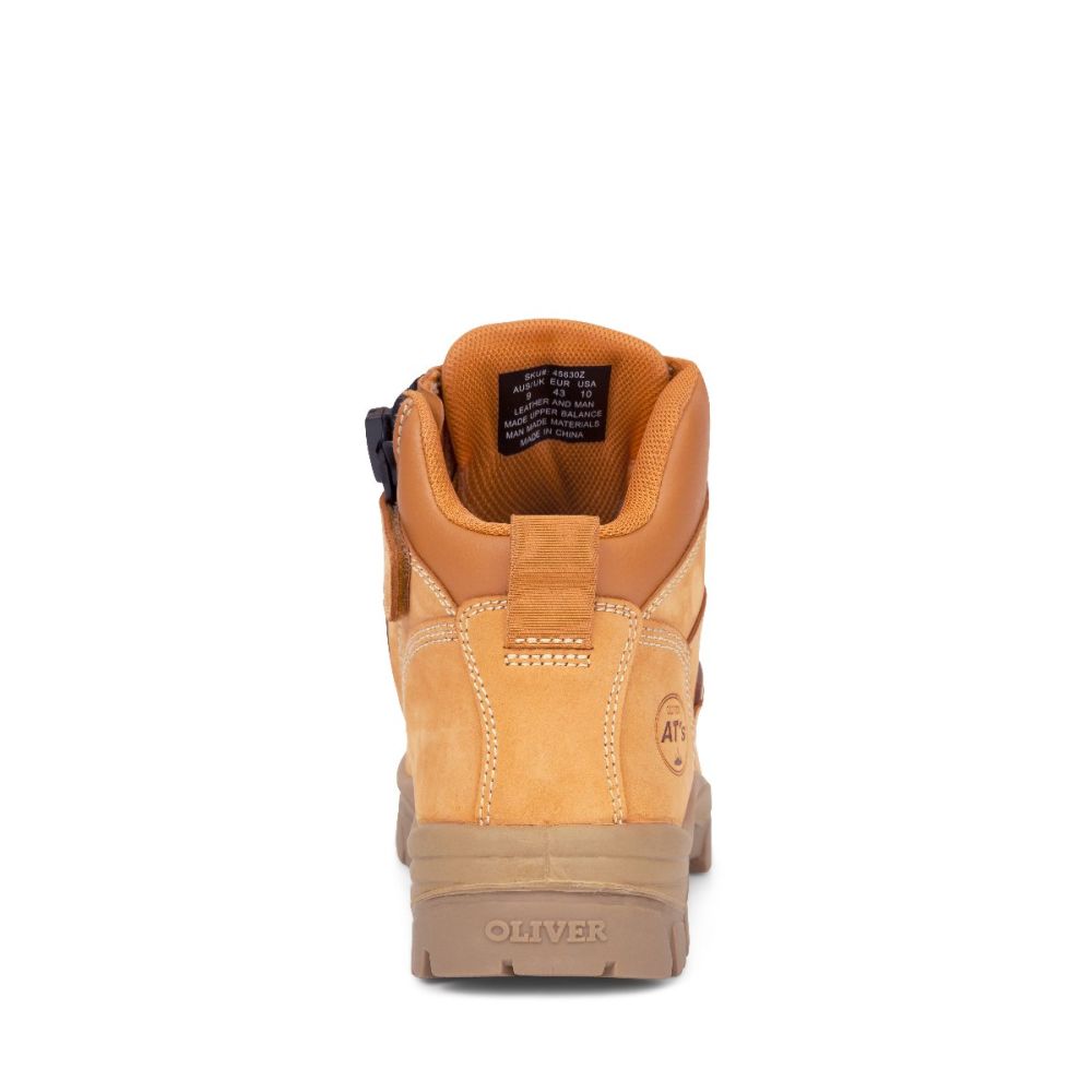 Oliver 45630Z Zipside Composite Safety Boot