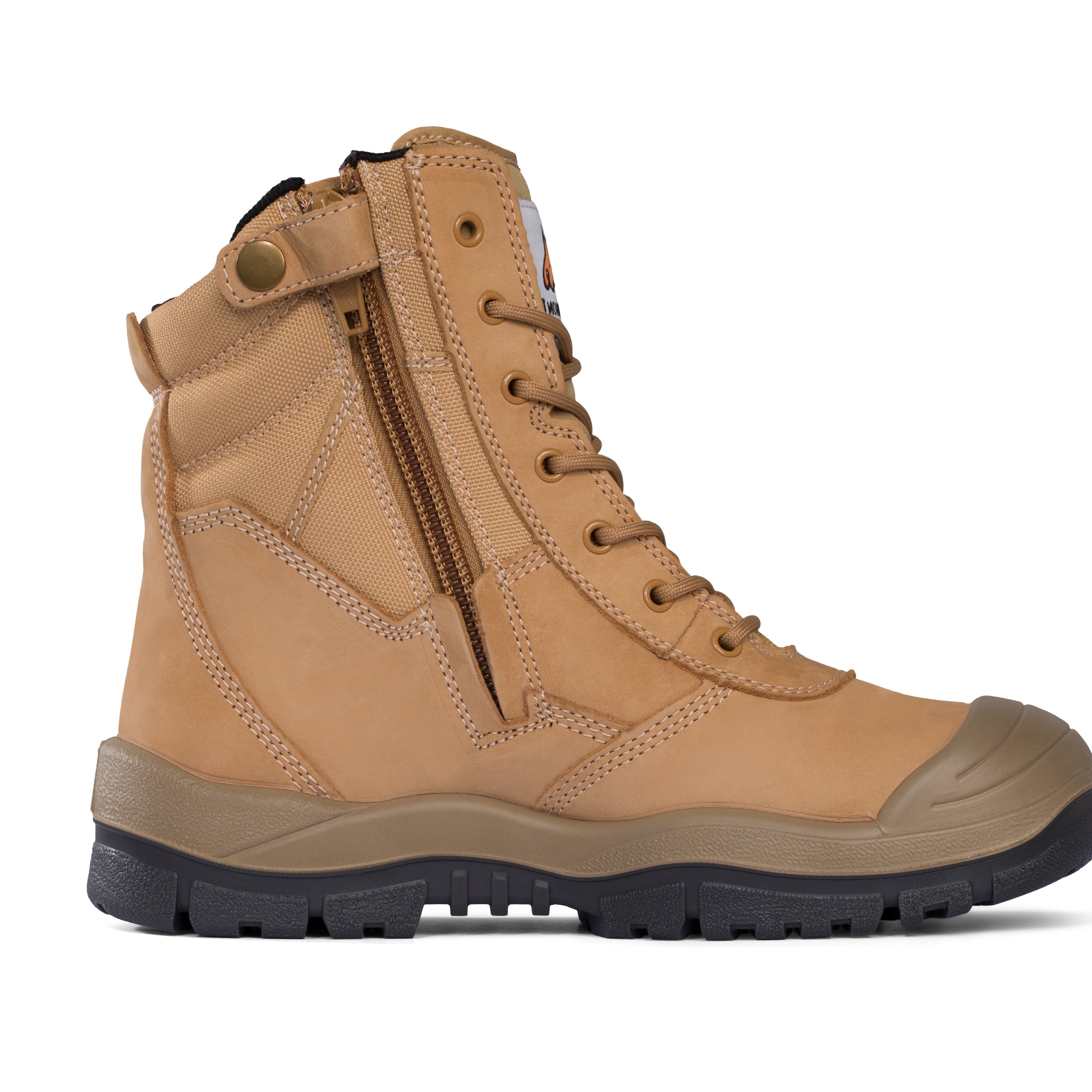 Mongrel 451 High Leg ZipSider Boot Steel Toe Work Boots Direct