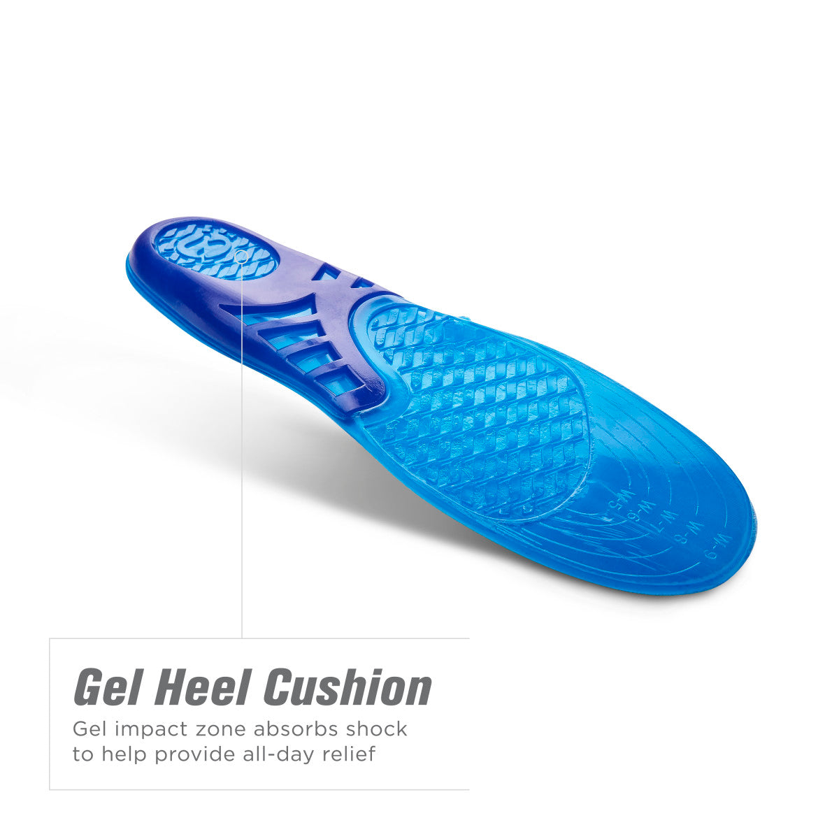 Implus 46207 Sof Comfort Mens Cushioning Gel Footbed
