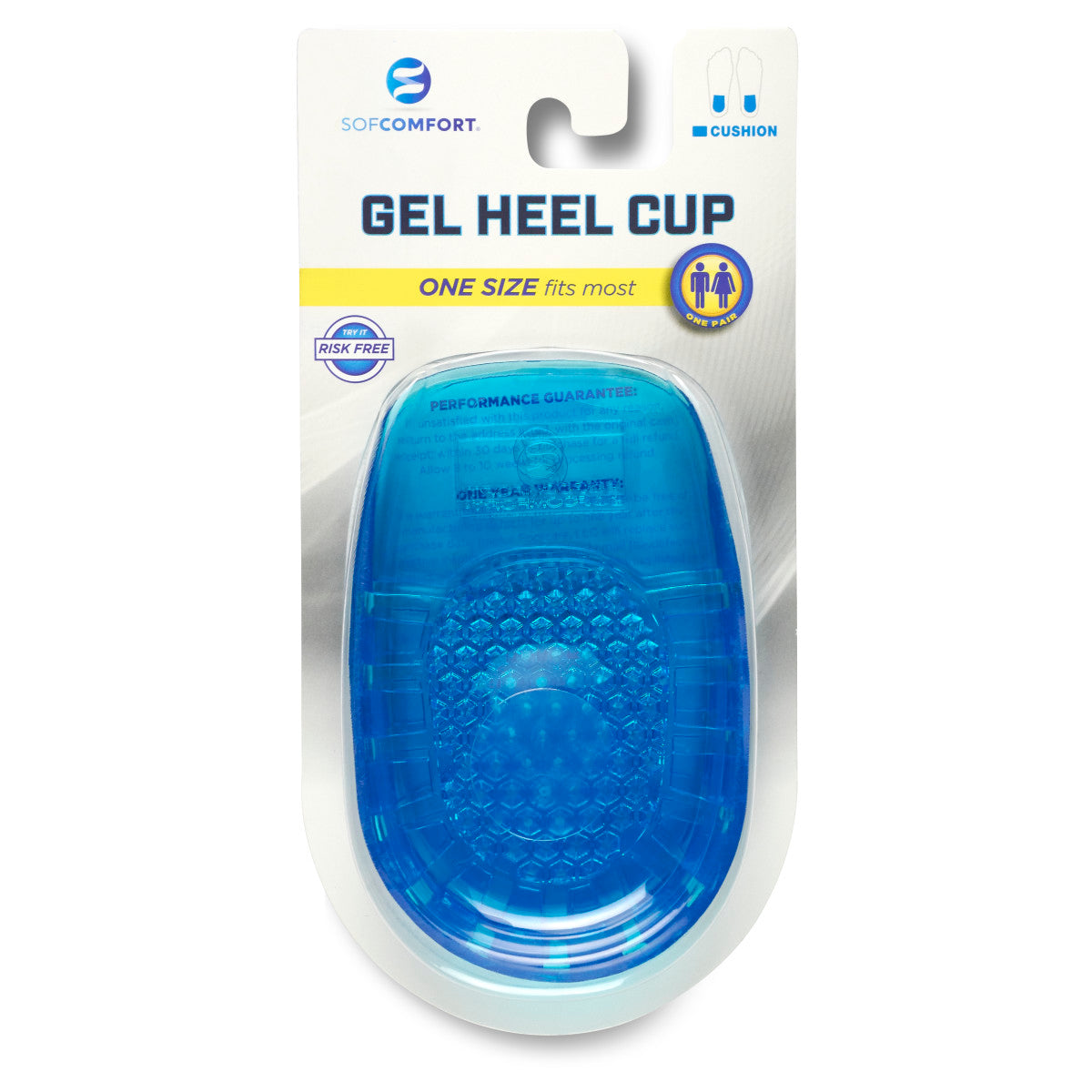 Implus 48813 Sof Comfort Gel Heal Cup Unisex