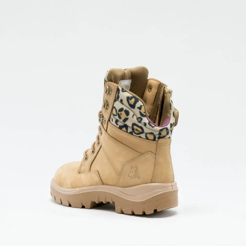 Steel Blue 522761 Southern Cross Ladies L/U Nitrile Zip Safety Boot