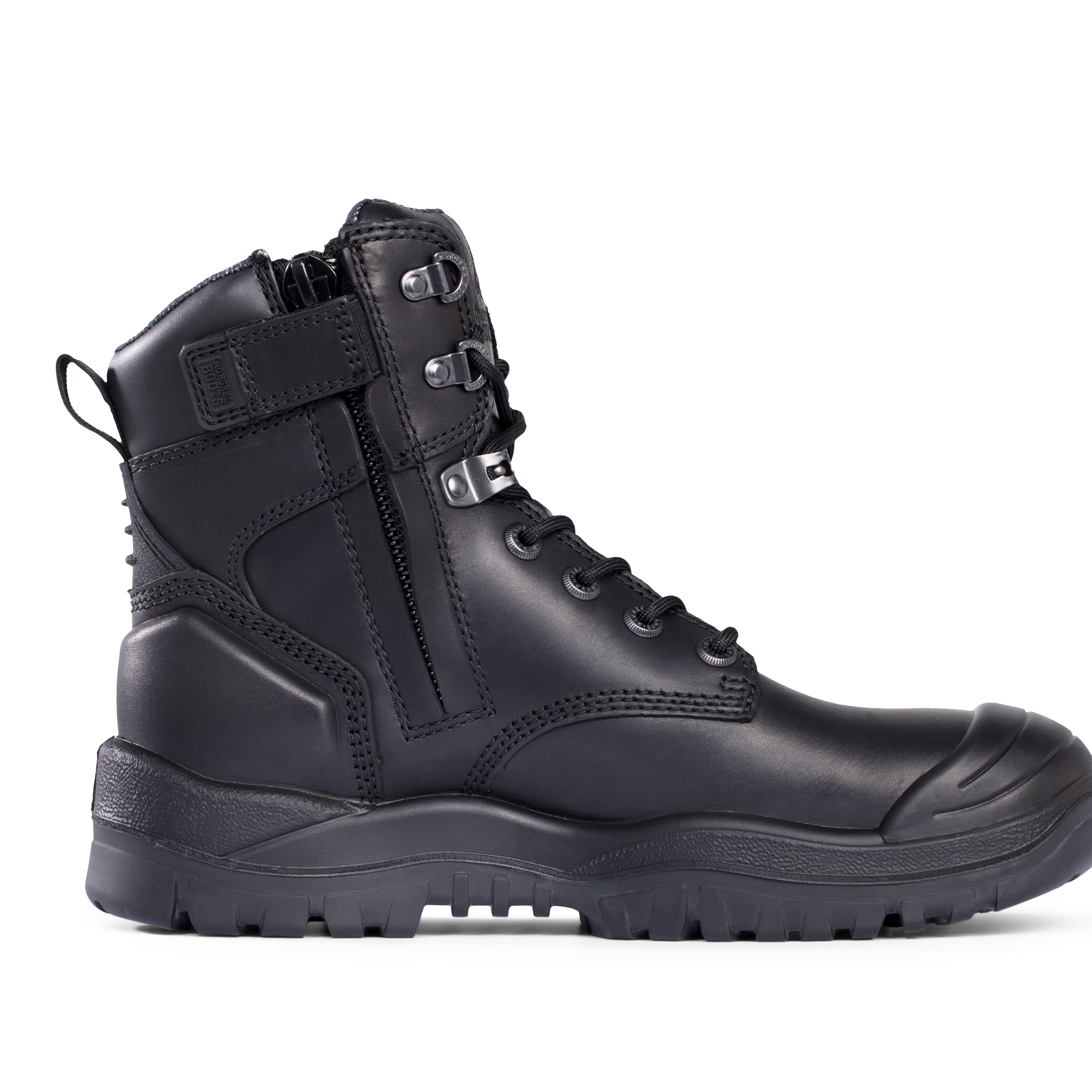 Mongrel 561020 L/U Zip Nitrile Scuff Cap Safety Boot