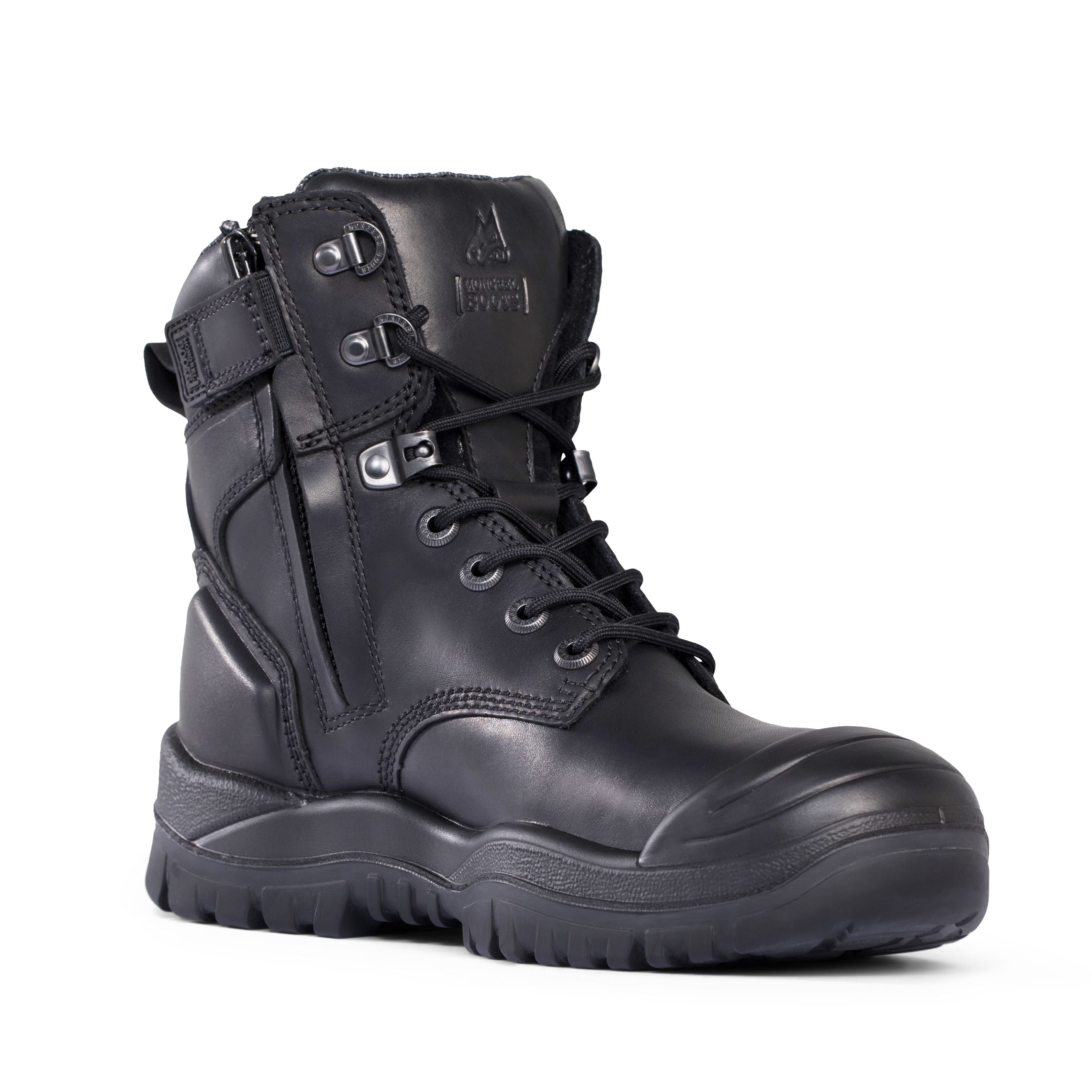 Mongrel 561020 L/U Zip Nitrile Scuff Cap Safety Boot