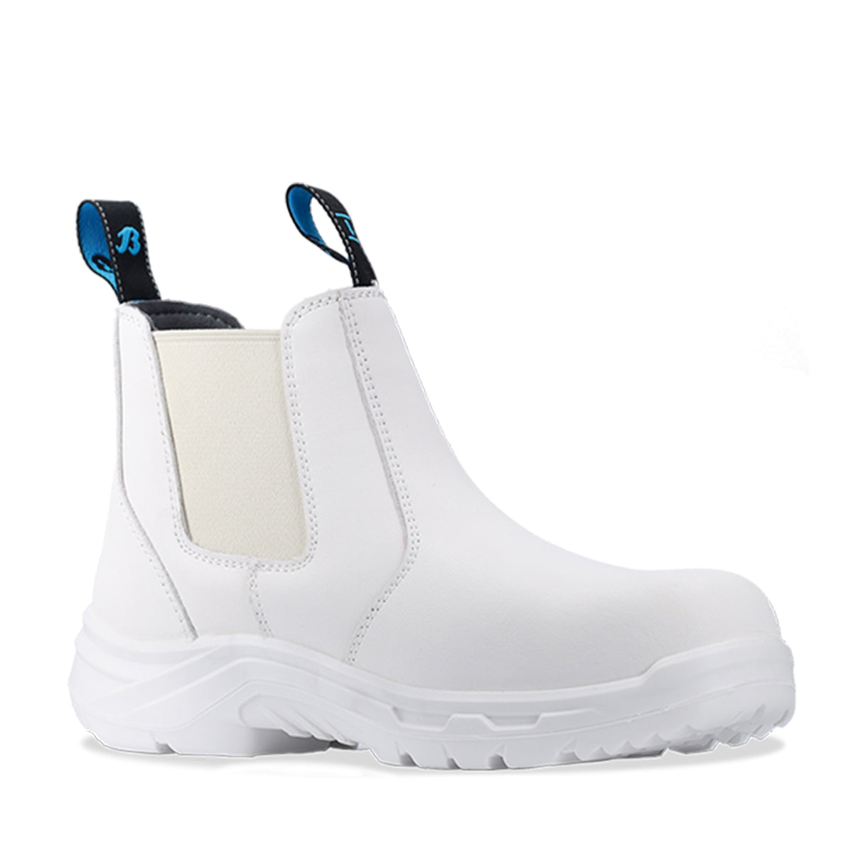 Bata Ultra Hercules White Elastic Side Safety Boot