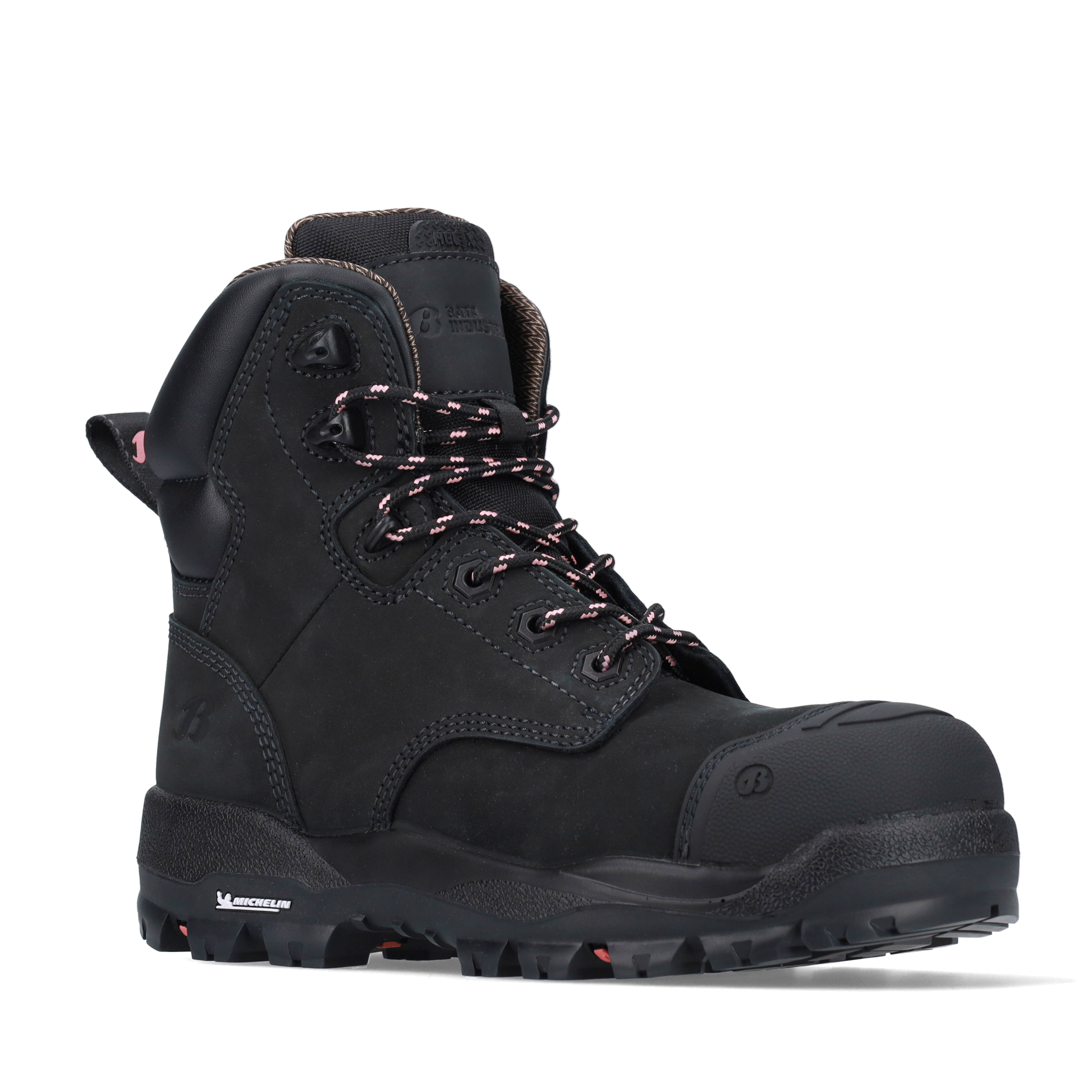 Bata Industrials 504 66033 Mallee Ladies 150mm - Black