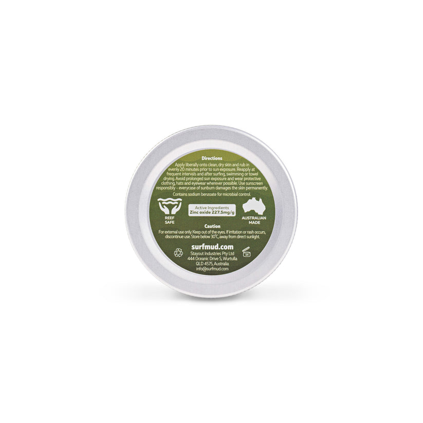 Surfmud Mineral Sunscreen Tin 100g – Natural SPF Sun Protection