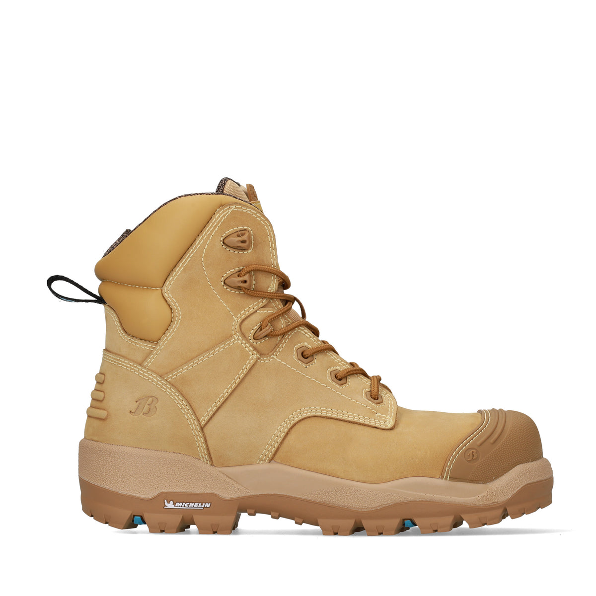 Bata Overland Safety Boot Wheat side view