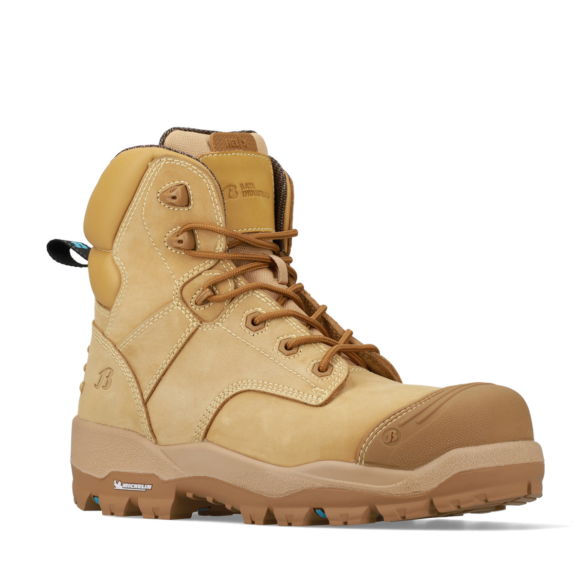 Bata Overland 150mm Zip Safety Boot Wheat