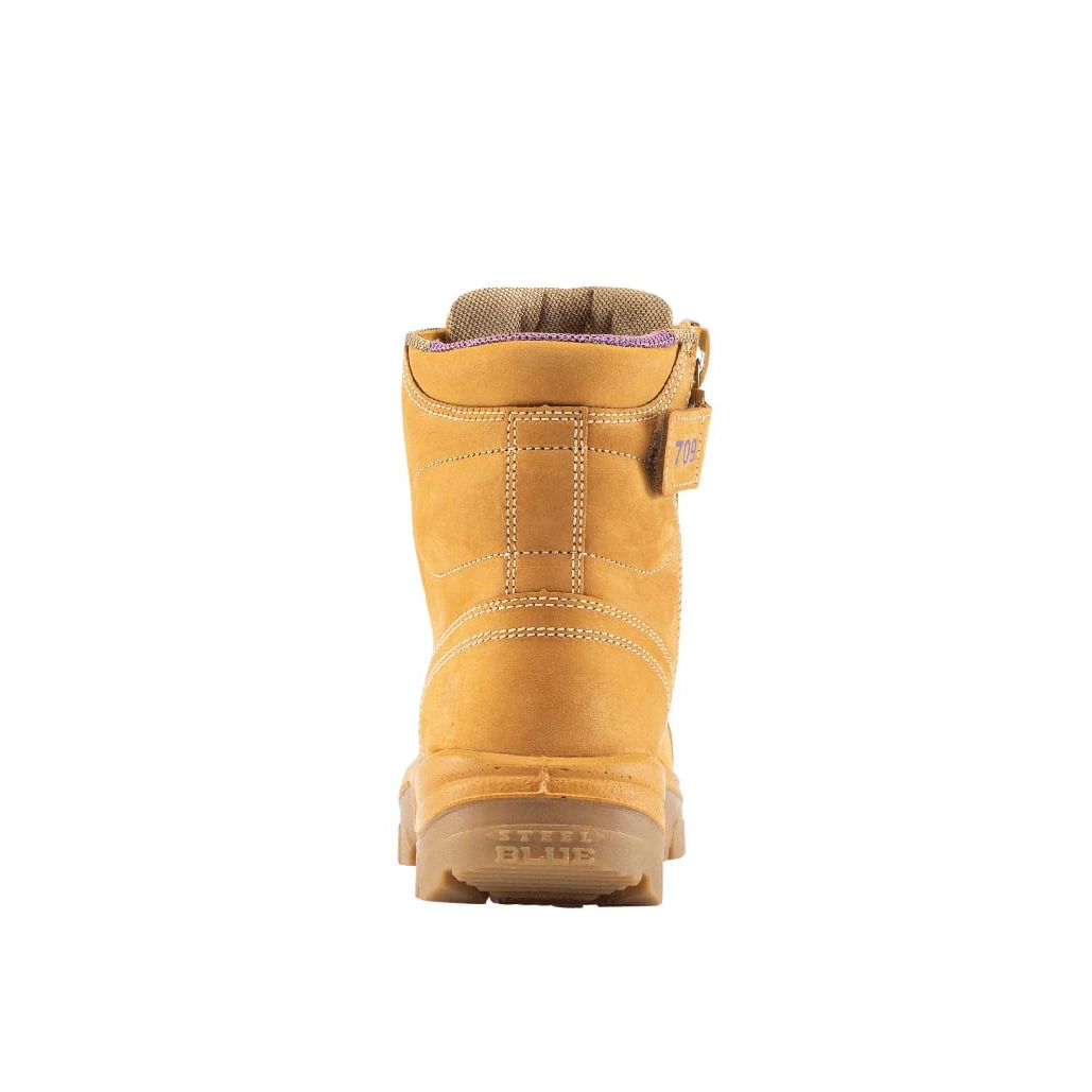 Steel Blue 512709 Argyle Zip Ladies With Scuff Safety Boot