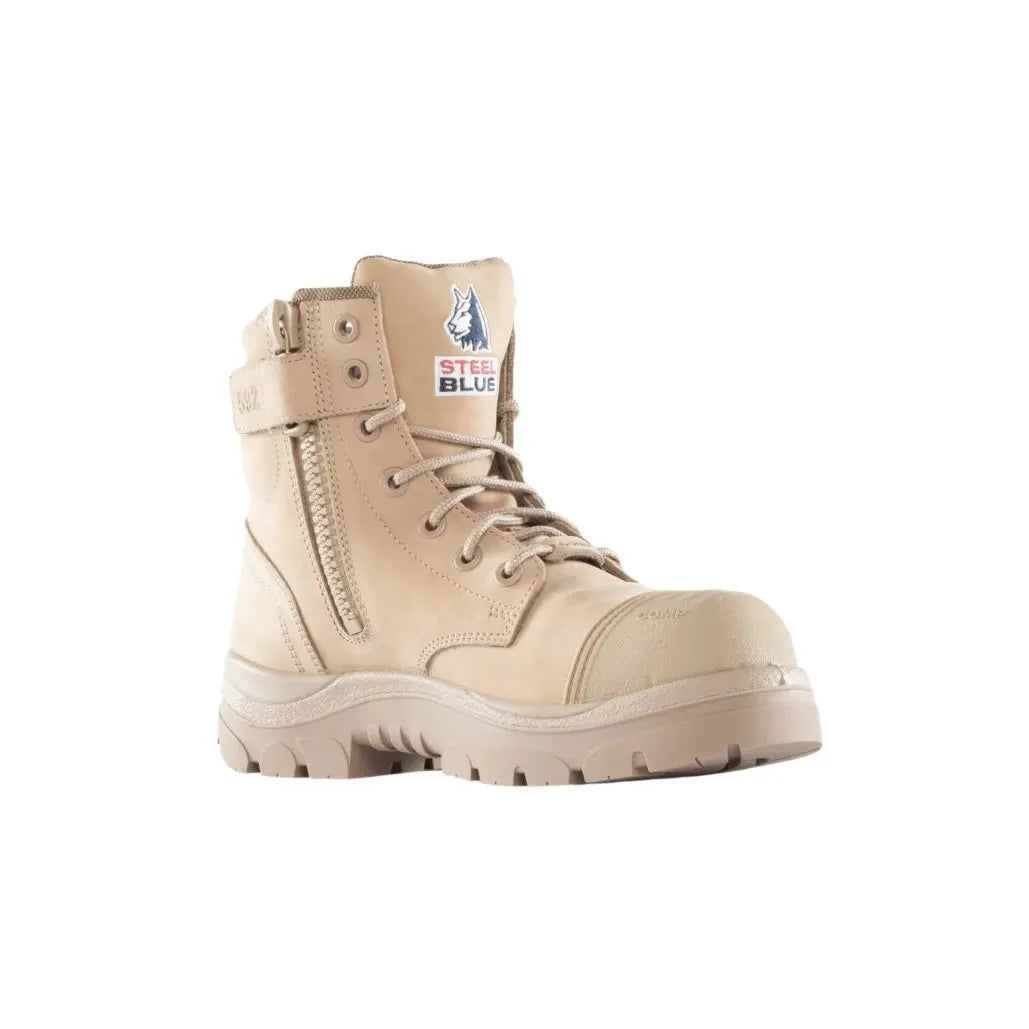 Steel Blue 318592 Argyle Zip Scuff Cap Composite Safety Boot