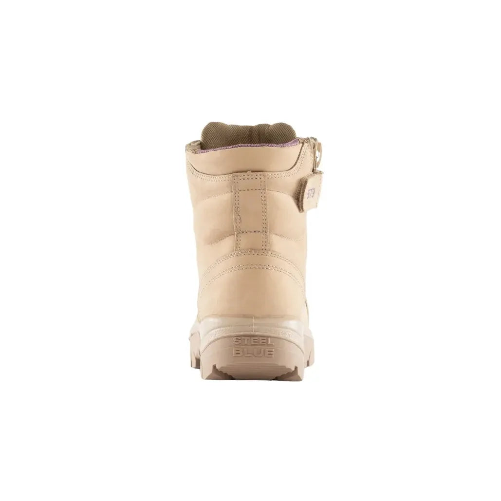 Steel Blue 518579 Ladies Argyle Zip Scuff Cap Composite Safety Boot